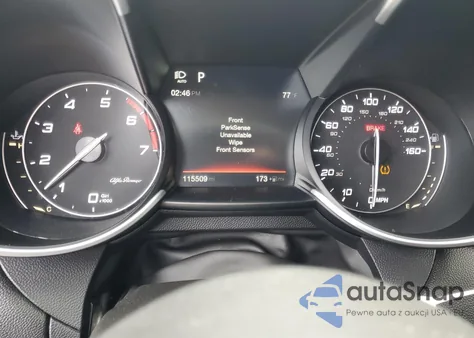 2017 Alfa Romeo Giulia Ti из США, поврежденный, VIN ZARFAECN9H7530827